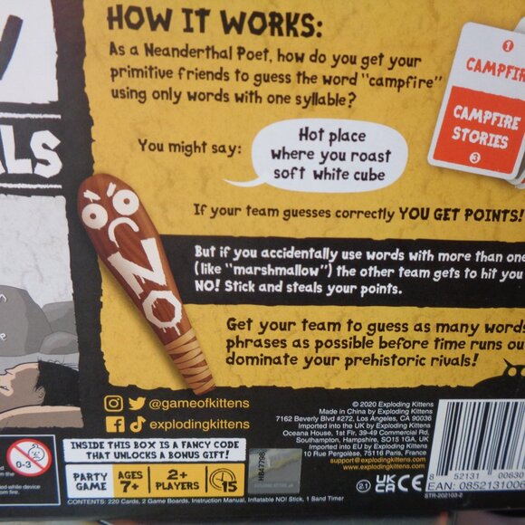Poetry for Neanderthals Game Exploding Kittens - Picture 3 of 3
